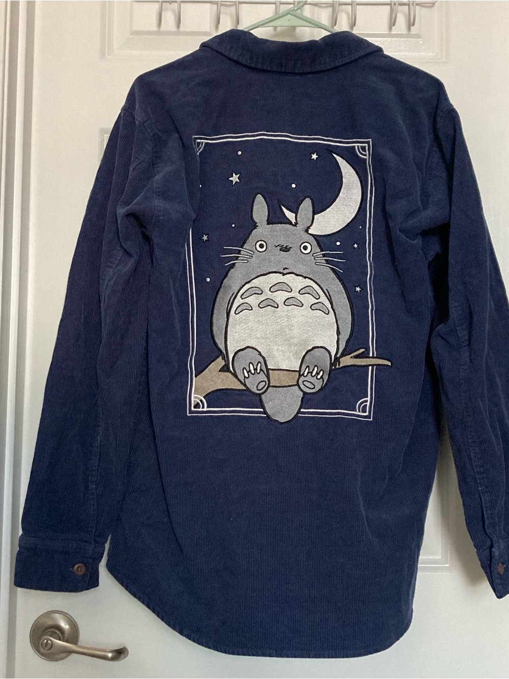 Studio Ghibli Totoro Moon Corduroy Shirt